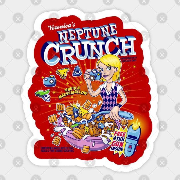 Neptune Crunch Sticker by DoodleHeadDee